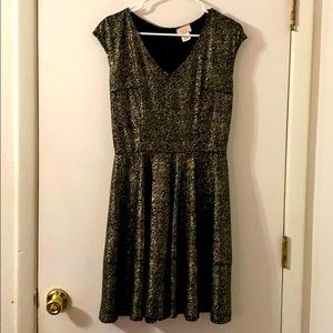 Black and Gold dress